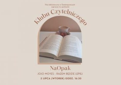 NaOpak  - spotkanie klubu czytelniczego