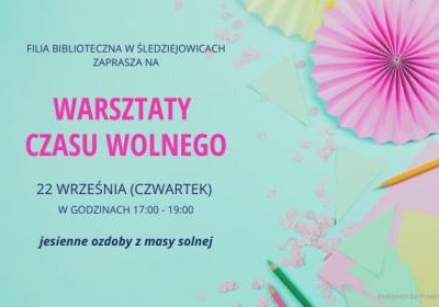 Warsztaty Czasu Wolnego