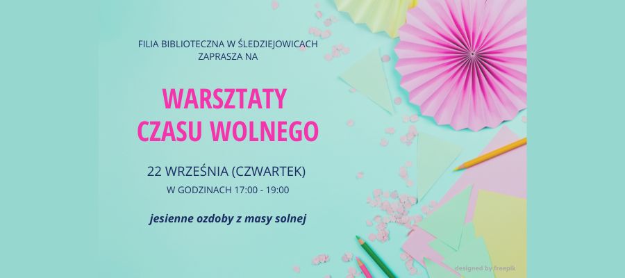 Warsztaty Czasu Wolnego