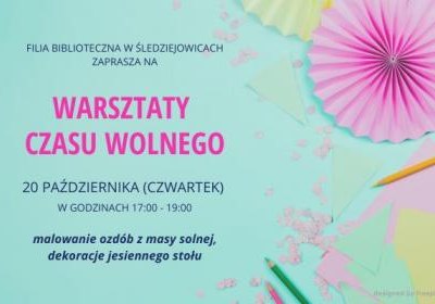 Warsztaty Czasu Wolnego