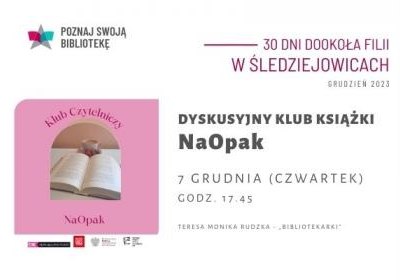 NaOpak - Przedświąteczne spotkanie Dyskusyjnego Klubu Książki