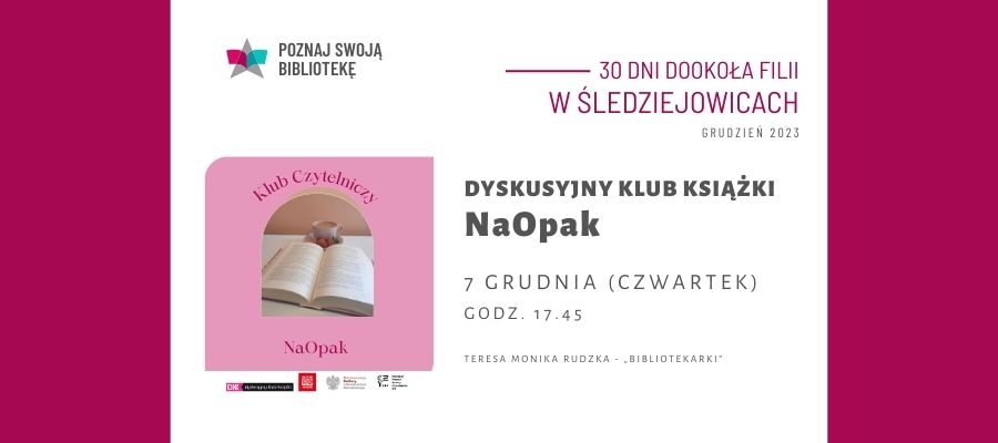 NaOpak - Przedświąteczne spotkanie Dyskusyjnego Klubu Książki