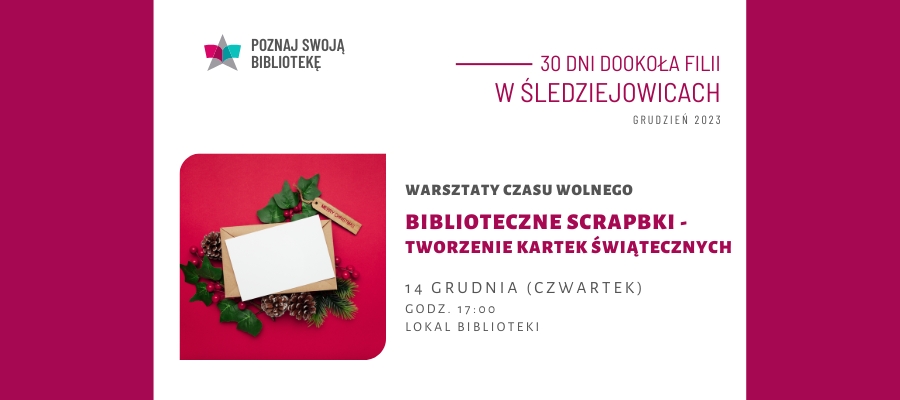 Warsztaty Czasu Wolnego – Tworzenie kartek bożonarodzeniowych