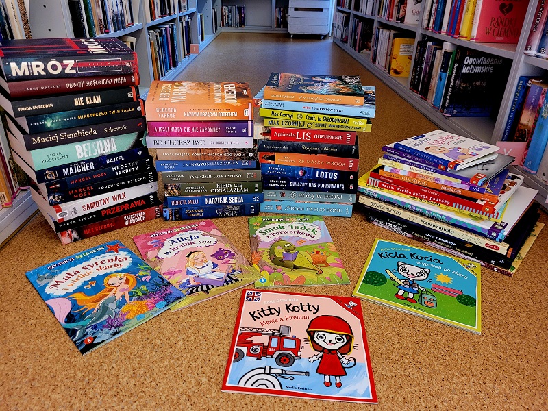 Nowe książki w naszej bibliotece