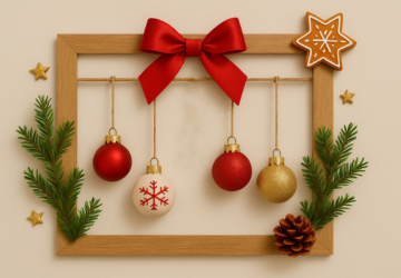 Warsztaty tworzenia ramek świątecznych