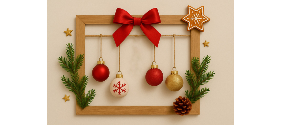 Warsztaty tworzenia ramek świątecznych