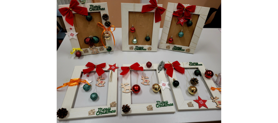 Warsztaty tworzenia ramek świątecznych