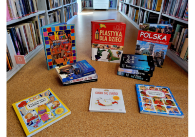 Nowości książkowe w bibliotece w Śledziejowicach