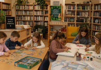 Wakacje z biblioteką w Śledziejowicach