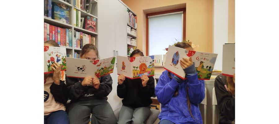 Lekcja biblioteczna – „Poznajemy bibliotekę i jej zasady