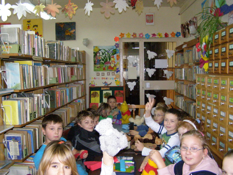 Biblioteka magiczną krainą misiów
