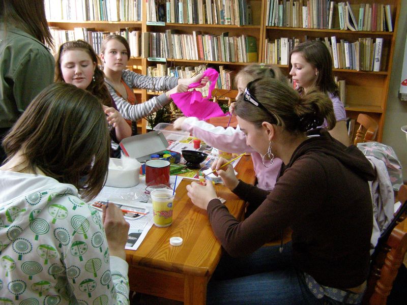 Wielkanocne spotkanie w bibliotece