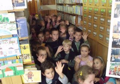 Biblioteka z „Odblaskową Szkołą”