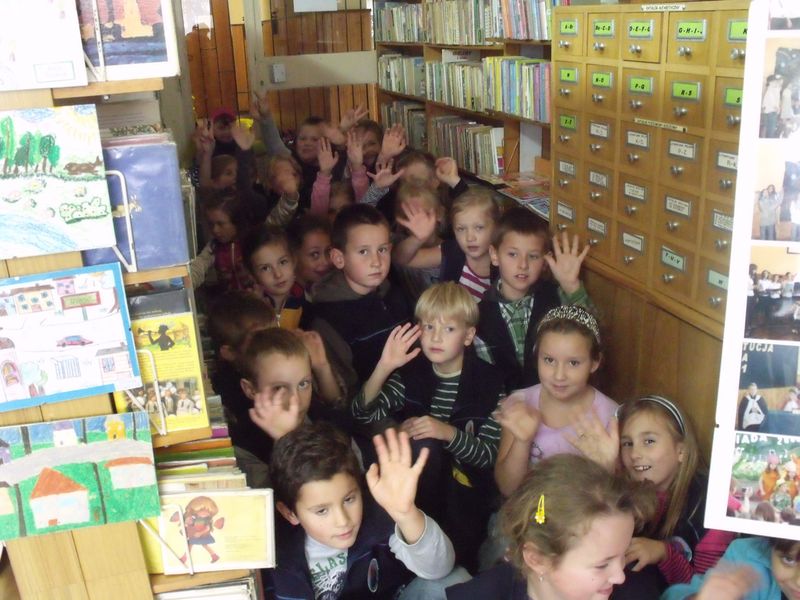 Biblioteka z „Odblaskową Szkołą”
