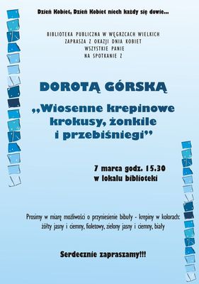 Dzień Kobiet w bibliotece