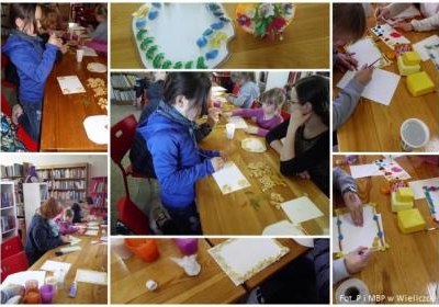 Warsztaty „Dla Ciebie Mamo” w bibliotece…