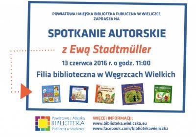 Spotkanie autorskie z Ewą Stadtmuller