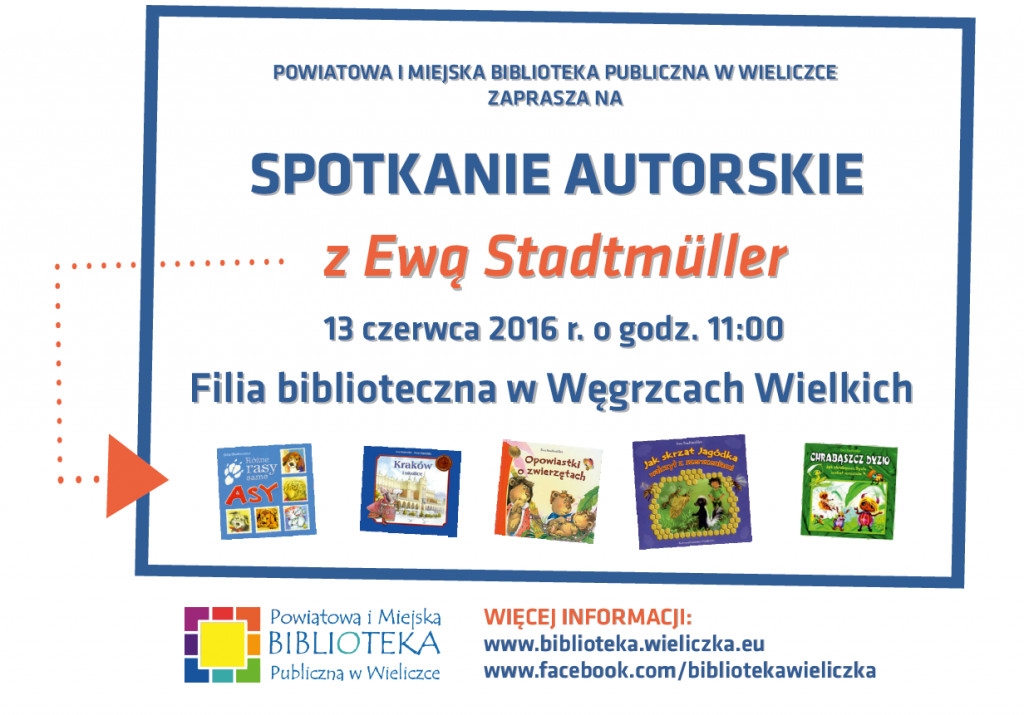 Spotkanie autorskie z Ewą Stadtmuller