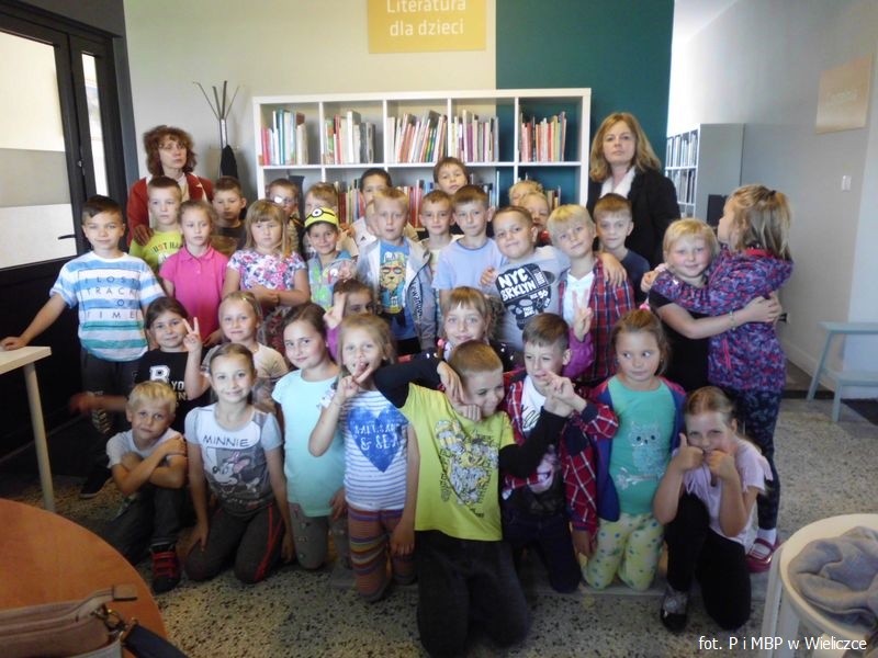 Odwiedziny w bibliotece…