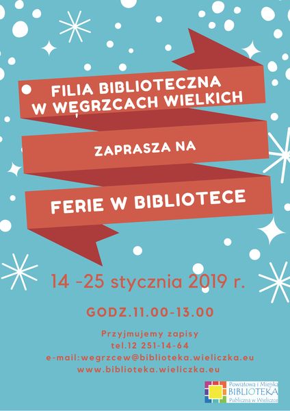 Ferie z biblioteką …