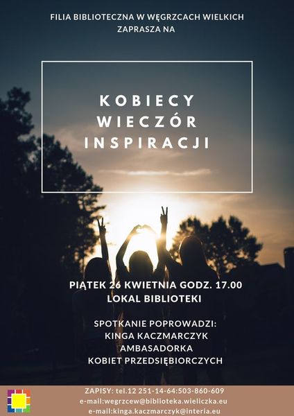 Kobiecy wieczór inspiracji… w bibliotece...