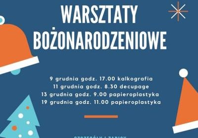 Bożonarodzeniowe warsztaty