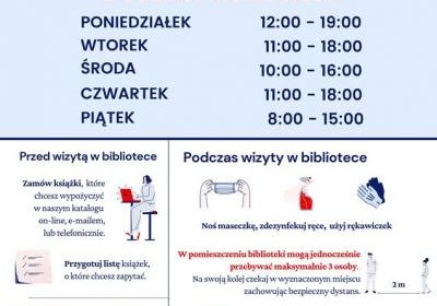 Od 1 lutego otwieramy filię biblioteczną w środę!