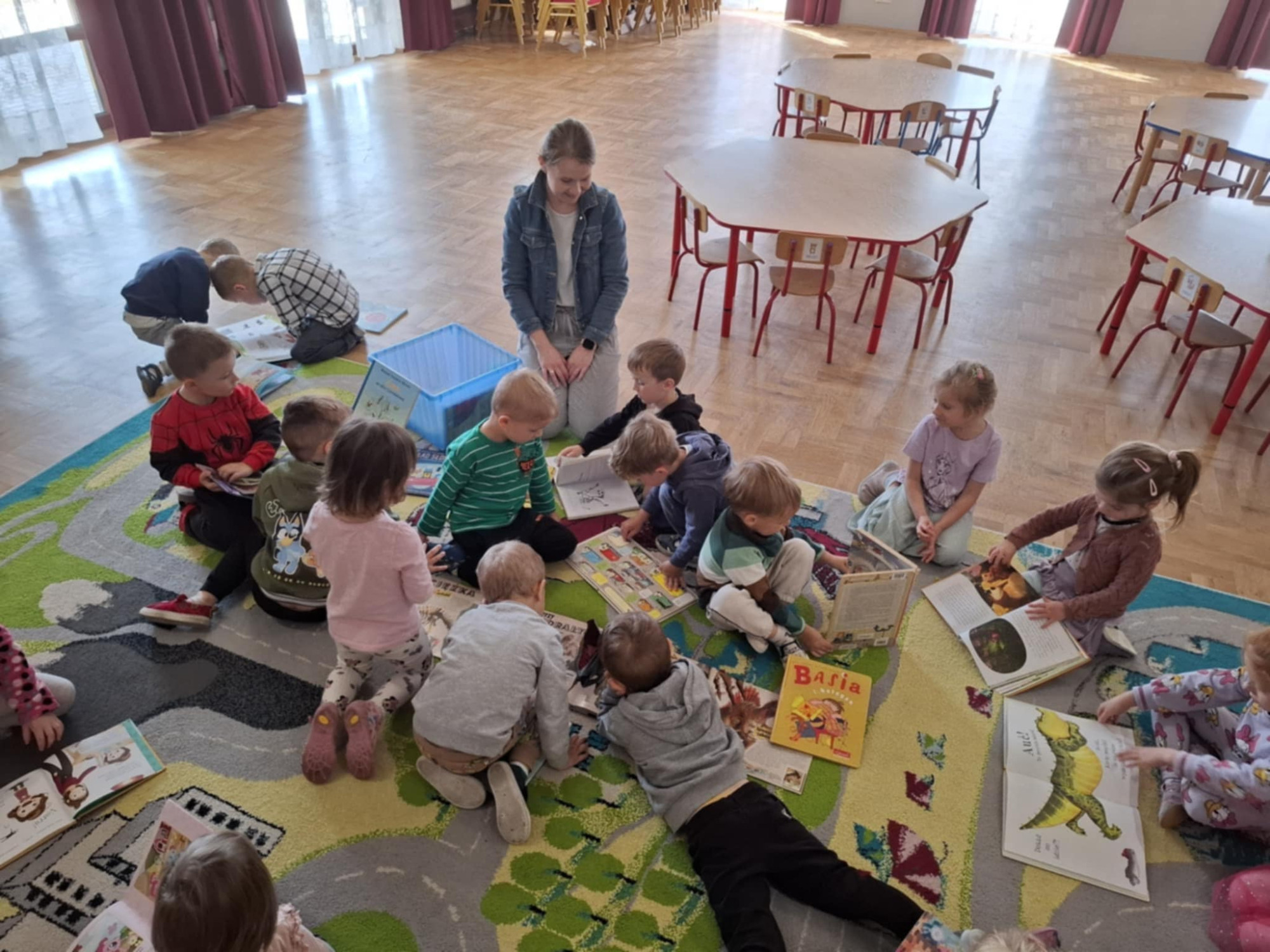 Biblioteka na wynos u przedszkolaków