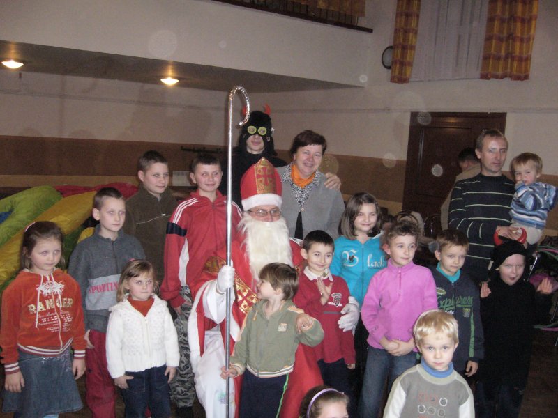 Zabawa z Mikołajem