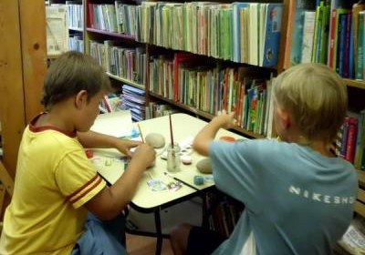 Koniec wakacyjnych zajęć w filii bibliotecznej w Zabawie