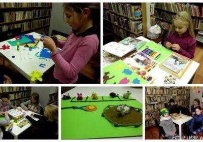 Zakończyliśmy ferie w bibliotece!