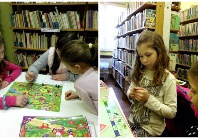 Piątkowe Planszówki w filii bibliotecznej w Zabawie trwają!