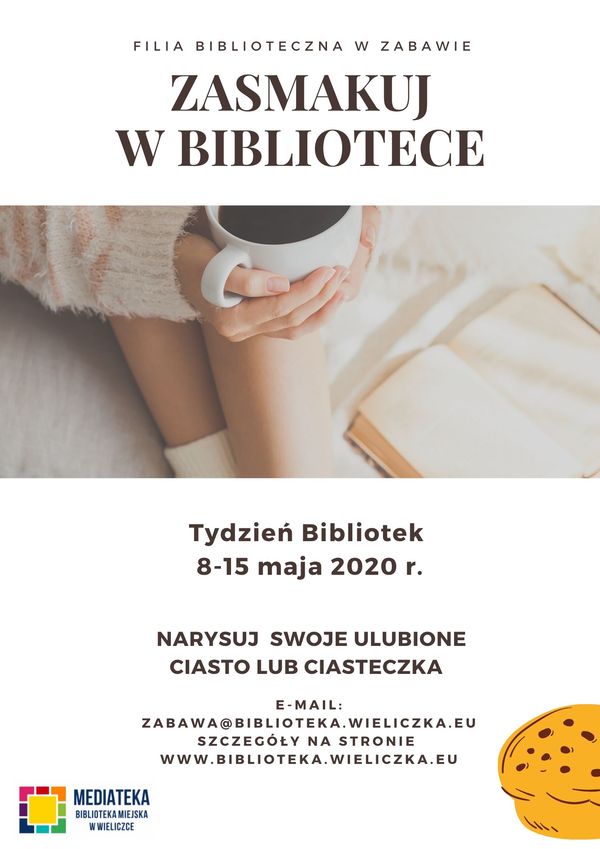 Tydzień Bibliotek pod hasłem „Zasmakuj w bibliotece”