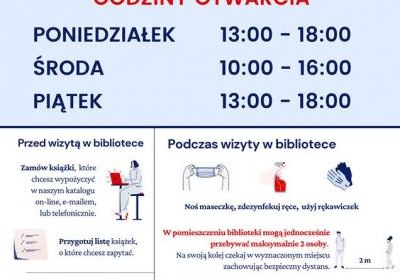 Od 1 lutego otwieramy filię biblioteczną w środę!