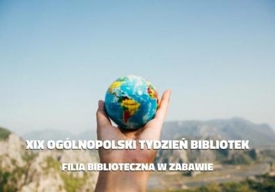 Tydzień Bibliotek w  filii bibliotecznej w Zabawie