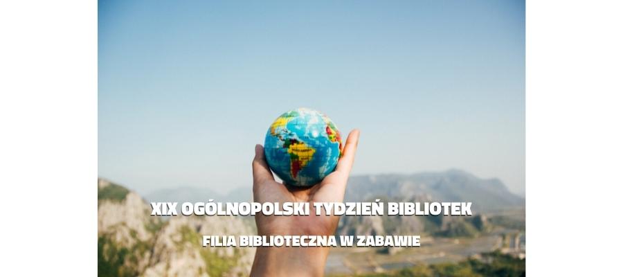 Tydzień Bibliotek w  filii bibliotecznej w Zabawie