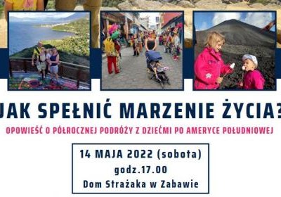 Biblioteka w Zabawie zaprasza na spotkanie z podróżnikami Agnieszką i Marcinem Lewandowskimi