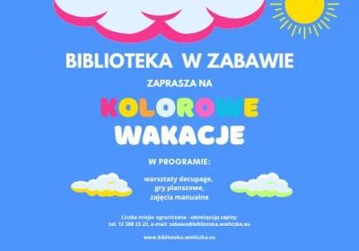 Kolorowe wakacje w Zabawie!