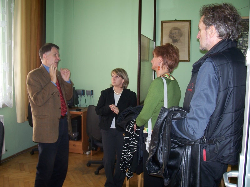 Goście z Niemiec w wielickiej bibliotece