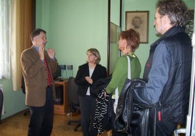 Goście z Niemiec w wielickiej bibliotece