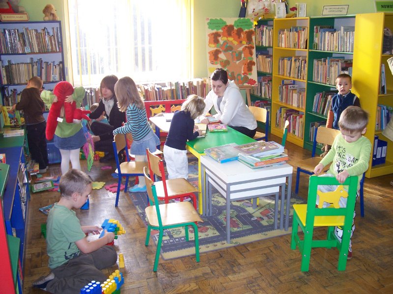 Zajęcia w czasie ferii w bibliotekach gminy Wieliczka