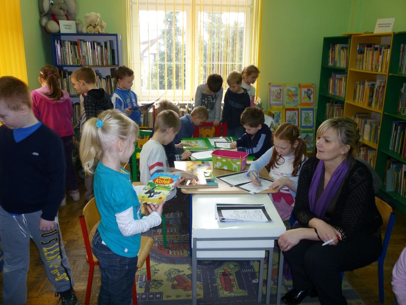 Książka, nauka, zabawa! Takie lekcje w naszej bibliotece!
