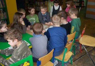 Kolejna lekcja w bibliotece!!!