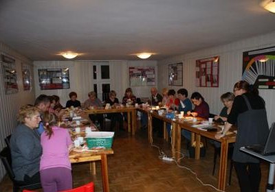 Klub Aktywnego Seniora - świąteczne warsztaty