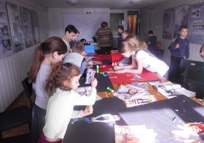 Wspominamy ferie w bibliotece