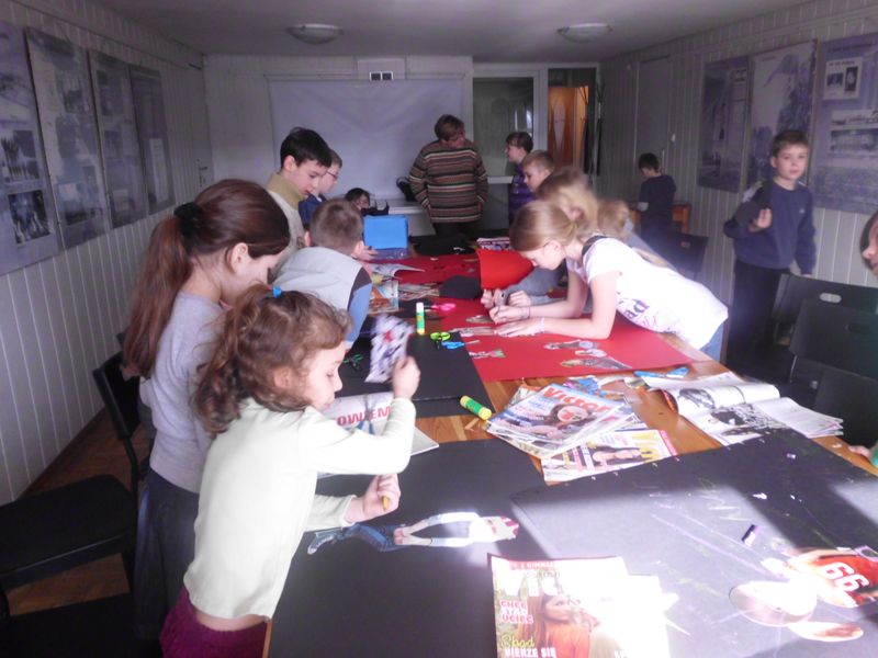 Wspominamy ferie w bibliotece