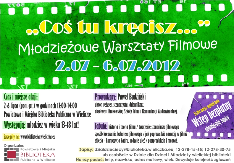 „Coś tu kręcisz...” - nie czekaj, zapisz się!