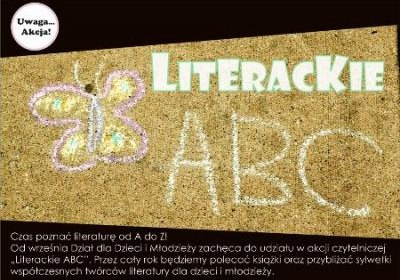 „Literackie ABC” – od A... do B...