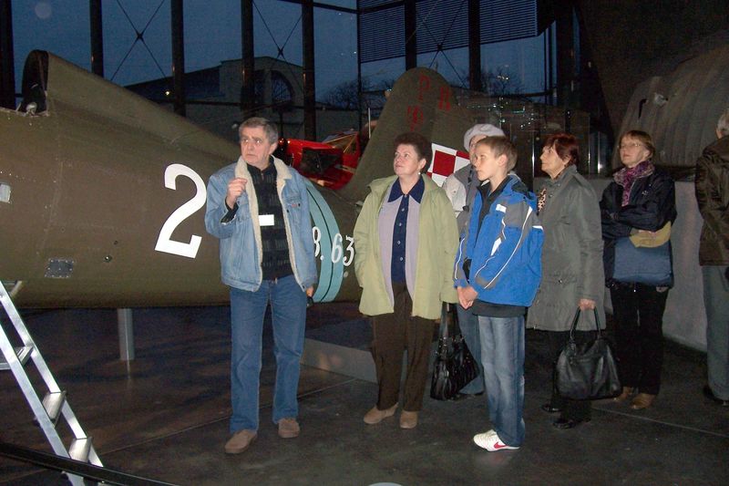 Poniedziałkowy Klub Seniora w Muzeum Lotnictwa Polskiego w Krakowie