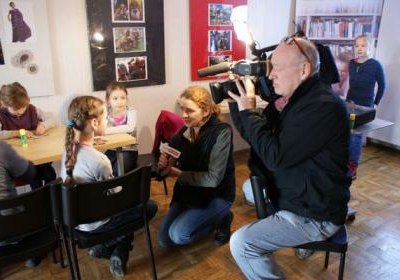 TVP w wielickiej bibliotece
